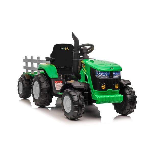 PREMIUM STIL Traktor Sa Prikolicom Zeleni - 12616-1