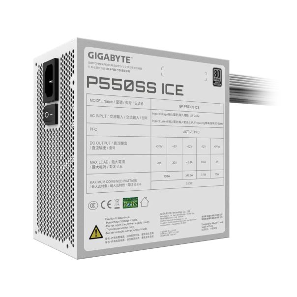 Napajanje 550W Gigabyte GP-P550SS Ice Silver - EP2199505
