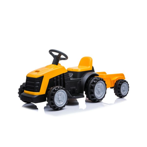PREMIUM STIL Traktor Sa Prikolicom Žuti - 12665-1