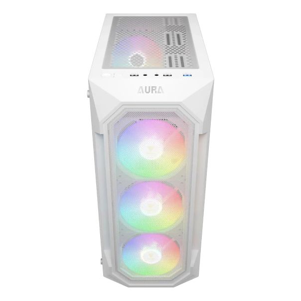 Kućište Gamdias Aura GC1 Elite ARGB belo - GC1WHargb