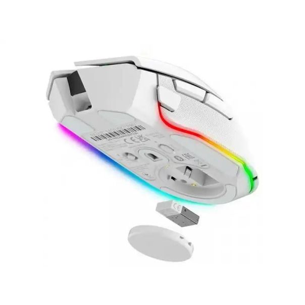 RAZER Bežični gaming miš Basilisk V3 Pro, bela - RZ01-04620200-R3G1