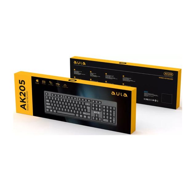 AULA Tastatura AK205 USB, US/YU - IG57640