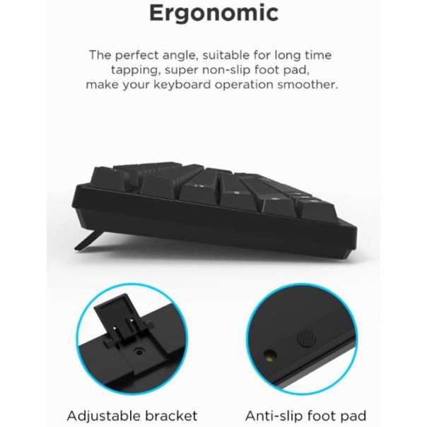 AULA Tastatura AK205 USB, US/YU - IG57640