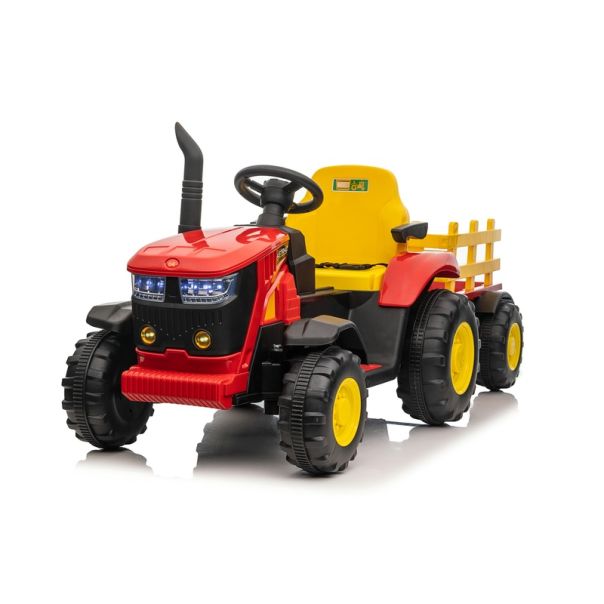 PREMIUM STIL Traktor Sa Prikolicom Crveni - 12726