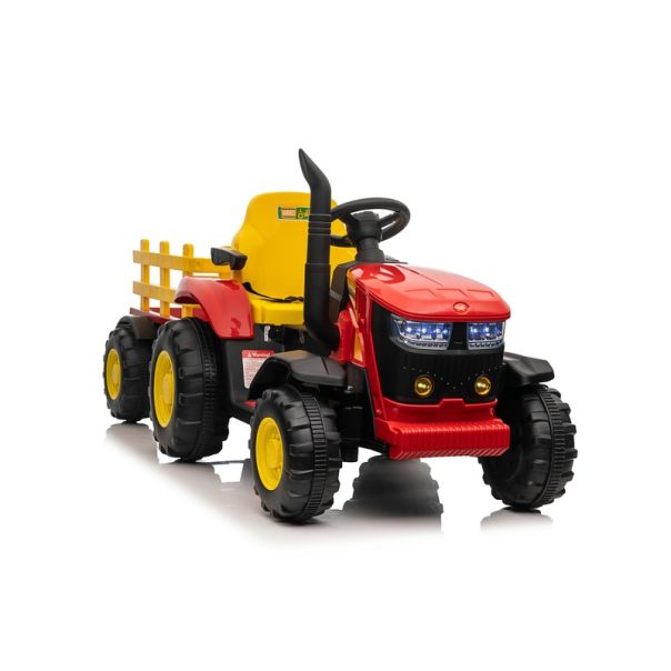 PREMIUM STIL Traktor Sa Prikolicom Crveni - 12726