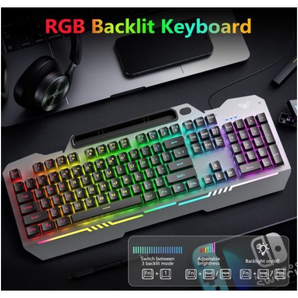 AULA Gaming set tastatura i mis T102 zicna, USB - IG57473