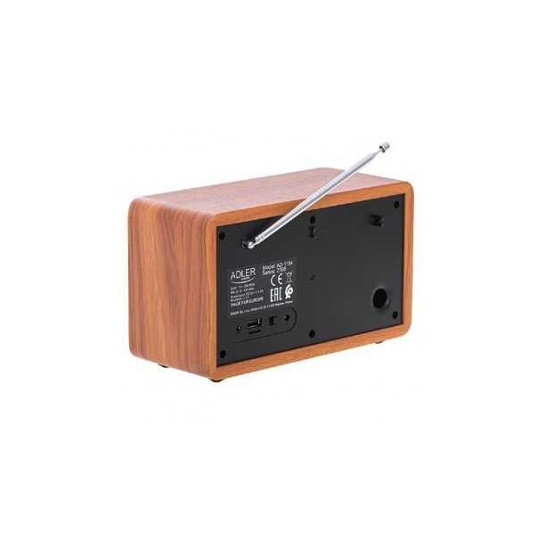 ADLER Radio DAB+ AD1184, wood - AD1184