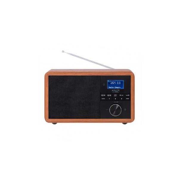 ADLER Radio DAB+ AD1184, wood - AD1184