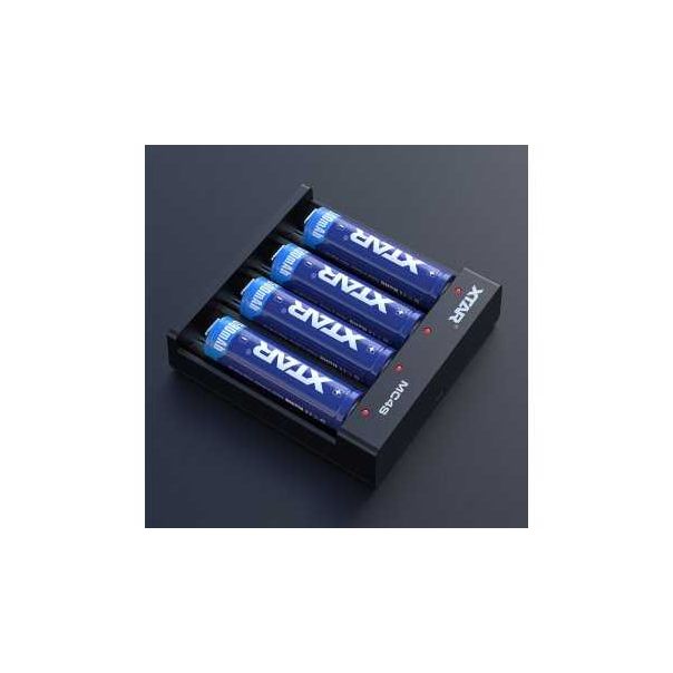 XTAR Univerzalni USB punjač baterija do 4 kom MC4S - 128494
