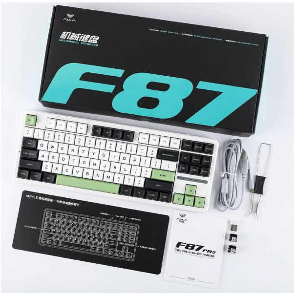 AULA Tastatura F87 mehanicka 2.4GHz/USB-C/BT5.0 - IG57644
