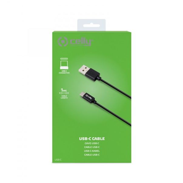 CELLY USB-C kabl 2.0 - USB-C
