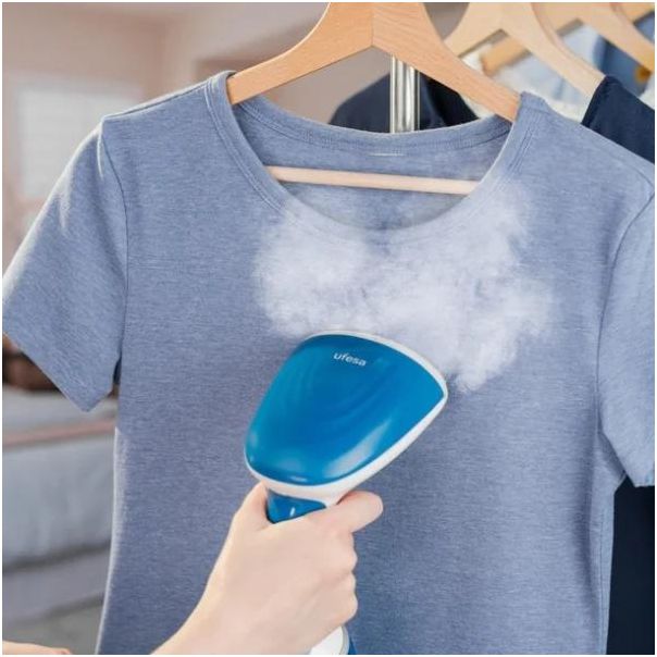 UFESA Pegla za vertikalno peglanje GS1700, plava/bela - 8422160046322