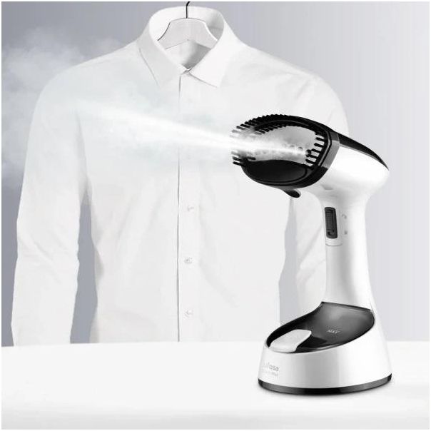 UFESA Pegla za vertikalno peglanje Black Mist, crna/bela - 8422160054723