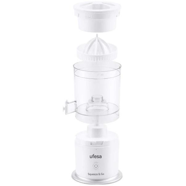 UFESA Cediljka za citruse Squeeze&Go, bela - 8422160056239
