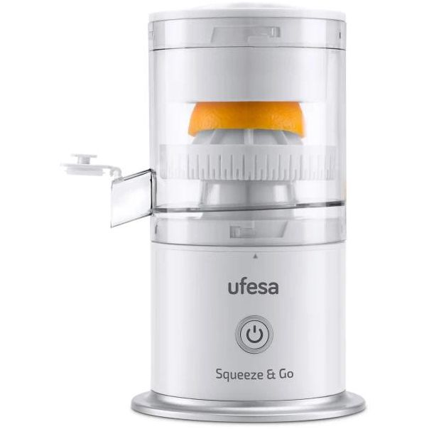 UFESA Cediljka za citruse Squeeze&Go, bela - 8422160056239