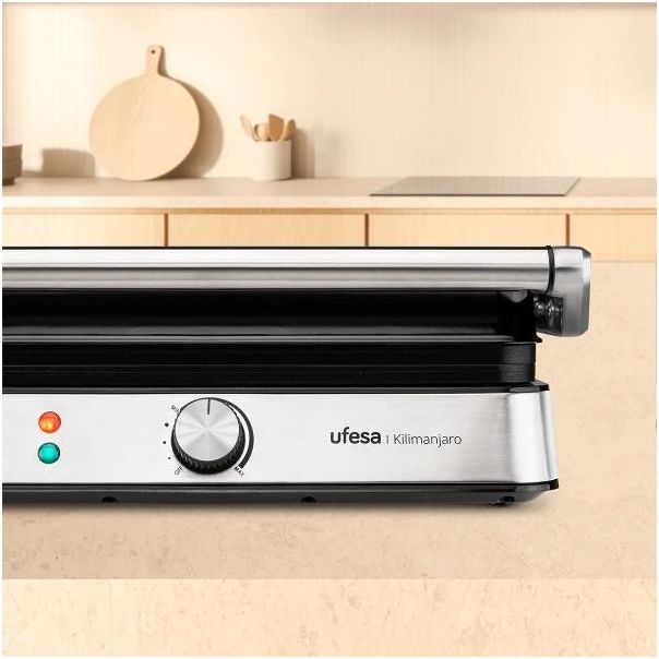 UFESA Elektični gril Kilimanjaro, inox - 8422160080111