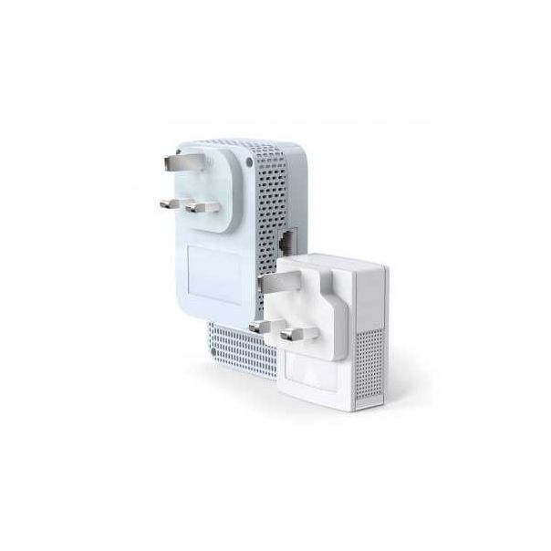 TP LINK Powerline TP-LINK TL-WPA7517 KIT Wi-Fi AV1000 AC750 TL-PA7017+TL-WPA7517 bela - 129277