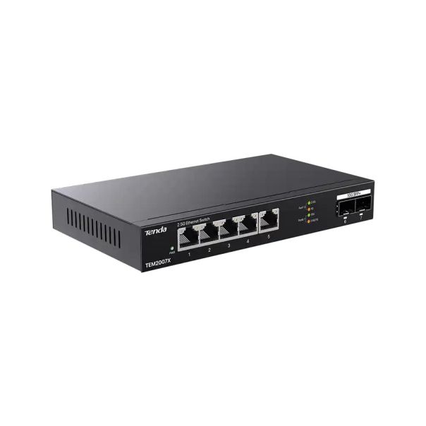 TENDA Svič 2.5Gbps 5-port TEM2007X Metal case/2x10G SFP+ - EP2539581
