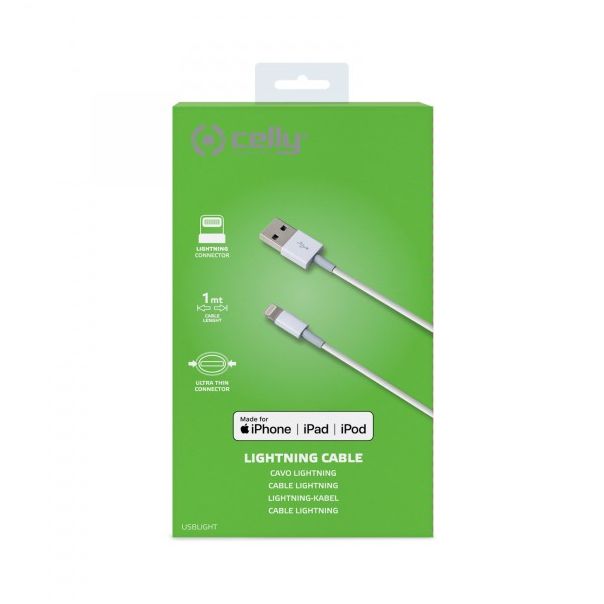 CELLY USB - lightning kabl - USBLIGHT