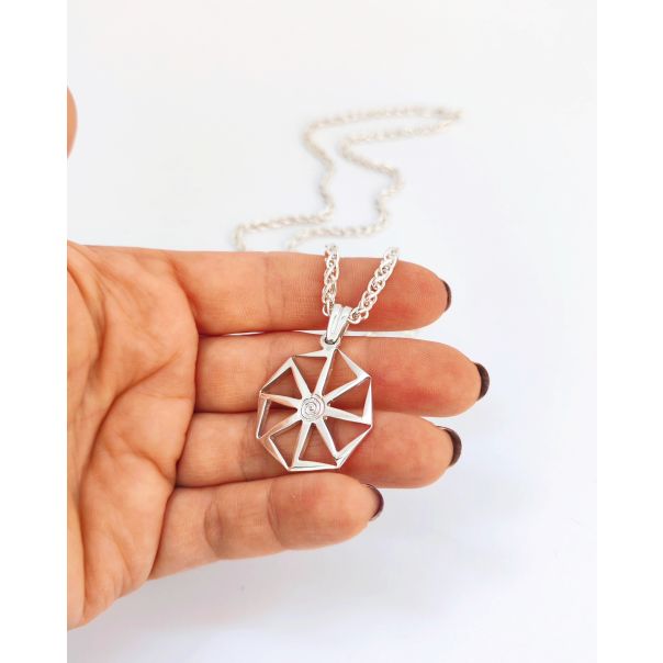 ROD - Ogrlica od sterling srebra KOLOVRAT spirala - ROD000041