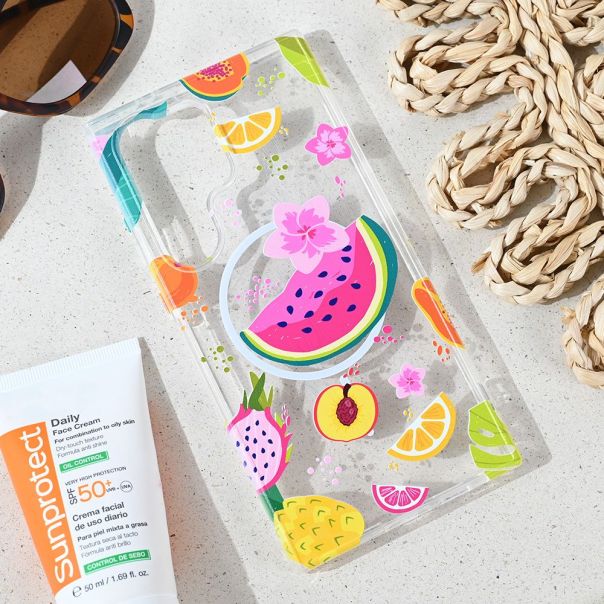 Maska za Samsung S928B Galaxy S24 Ultra Summer Fruits Print Magsafe - 8020898