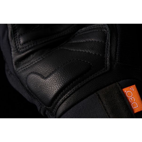 FURYGAN Jet d3o black crvene rukavice - 12FUR4485108