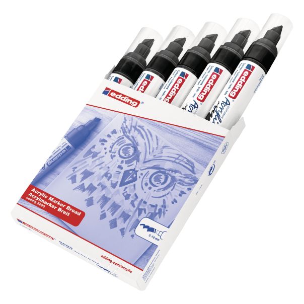 EDDING Akrilni marker E-5000 broad 5-10mm kosi vrh - 12MA50B