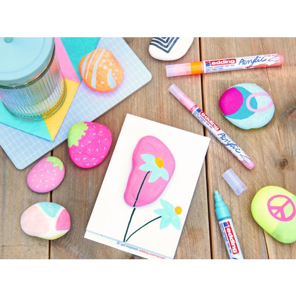 EDDING Akrilni marker E-5100 medium 2-3mm obli vrh - 12MA51DM