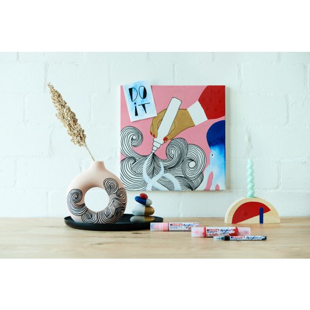 EDDING Akrilni marker E-5100 medium 2-3mm obli vrh - 12MA51DM