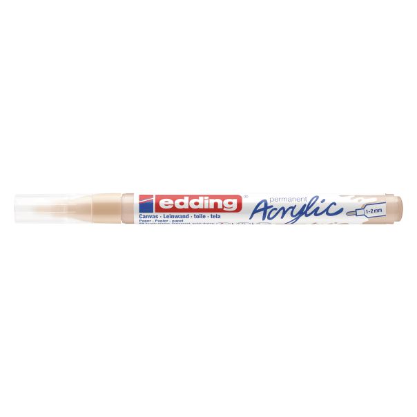 EDDING Akrilni marker E-5300 fine 1-2mm obli vrh - 12MA53KA
