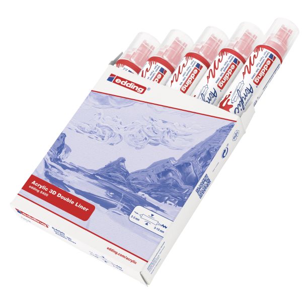 EDDING Akrilni marker E-5400 double-liner sa dva vrha - 12MA54D