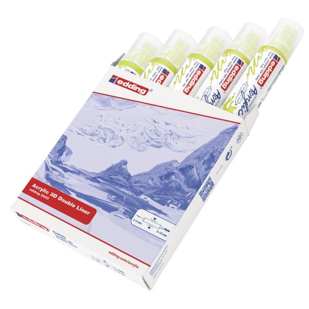 EDDING Akrilni marker E-5400 double-liner sa dva vrha - 12MA54GN