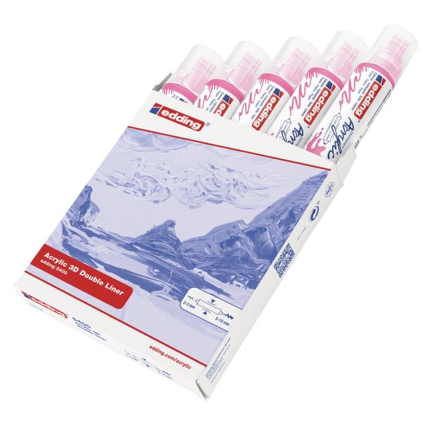 EDDING Akrilni marker E-5400 double-liner sa dva vrha - 12MA54IN