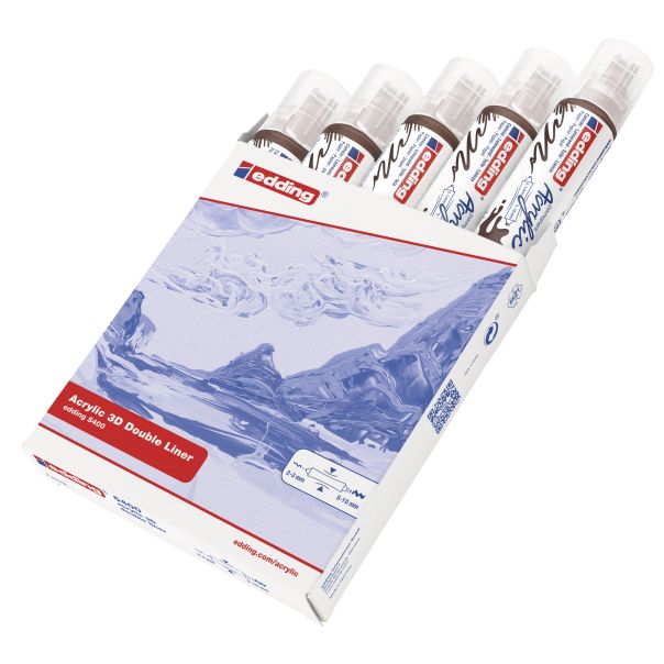 EDDING Akrilni marker E-5400 double-liner sa dva vrha - 12MA54KB