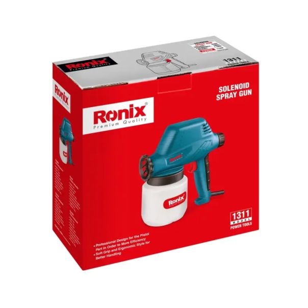 RONIX Pištolj za farbanje solenoid 1311 CB 110W/800ml - 1311RX