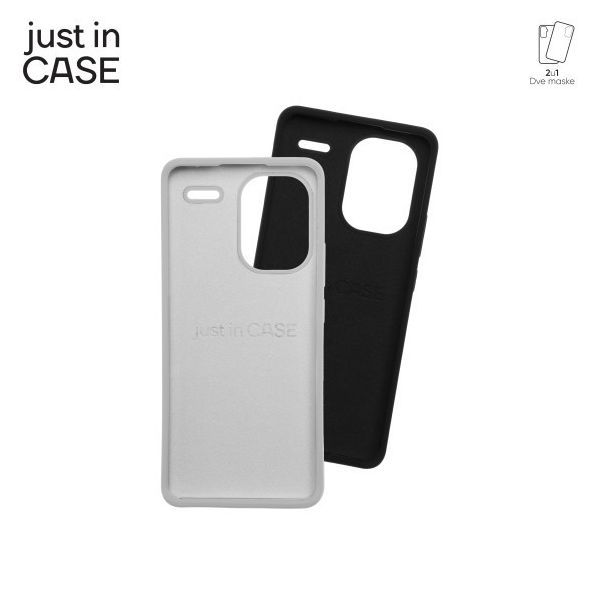 JUST IN CASE 2u1 Extra case MIX PLUS paket maski za telefon Redmi Note 13 Pro+ 5G, crna - MIXPL326BK