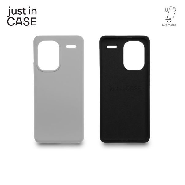 JUST IN CASE 2u1 Extra case MIX PLUS paket maski za telefon Redmi Note 13 Pro+ 5G, crna - MIXPL326BK
