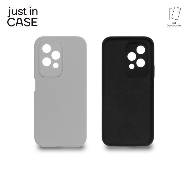 JUST IN CASE 2u1 Extra case MIX PLUS paket maski za telefon Honor 200 LITE, crna - MIXPL448BK