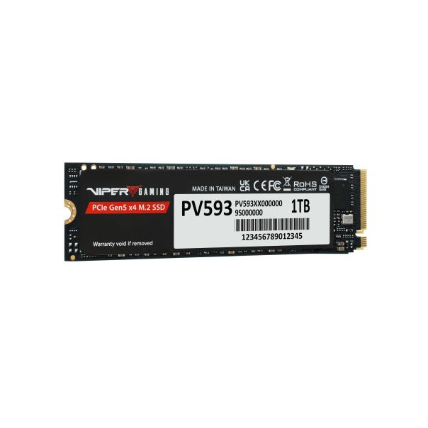 PATRIOT SSD M.2 NVMe 1TB Gen 5.0 PV593 14000MBs/13000MBs PV593P1TBM28H - EP2621612