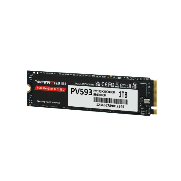 PATRIOT SSD M.2 NVMe 1TB Gen 5.0 PV593 14000MBs/13000MBs PV593P1TBM28H - EP2621612