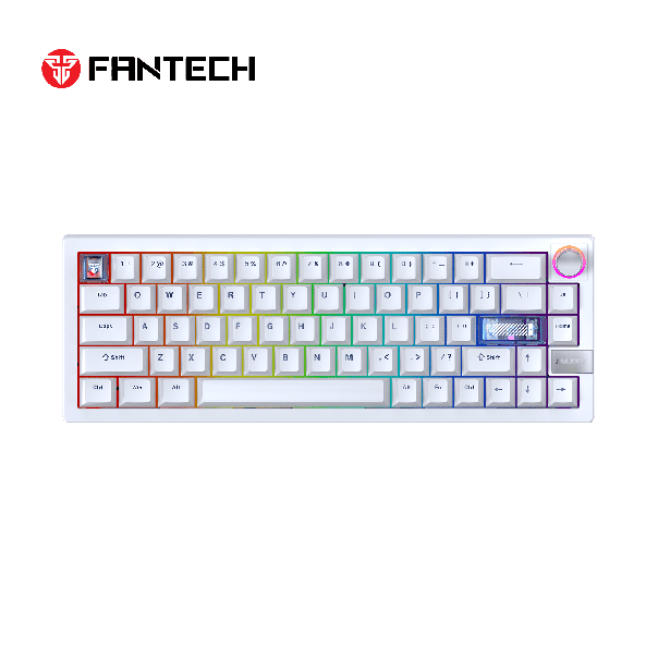 FANTECH Gejmerska mehanicka tastatura MK920 Maxfit6 Space edition White switch RGB Wireless - 221868