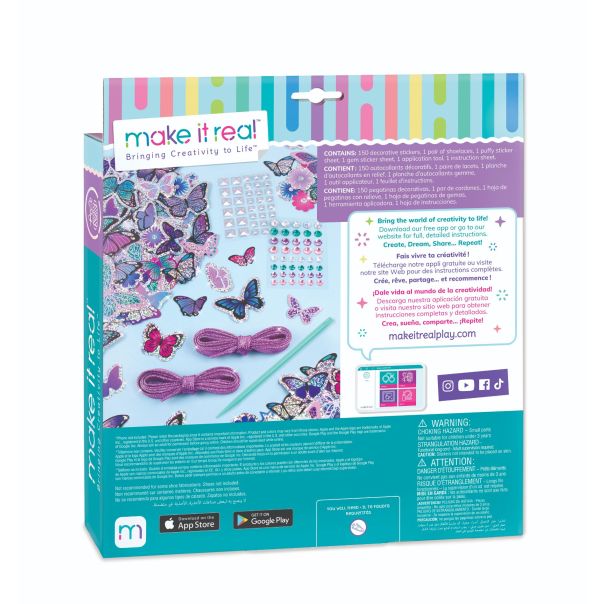 Make it Real Nalepnice Chic butterfly set - 1325-1-1-1