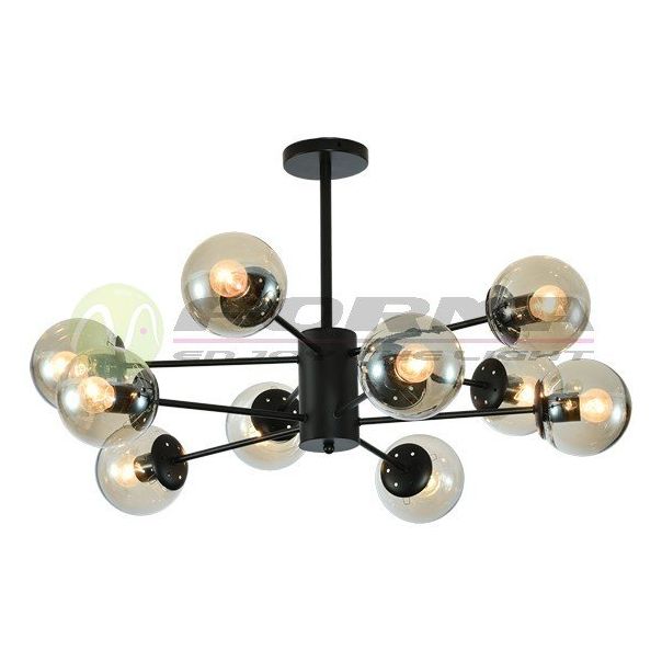 FORMA Luster 10xE27 FK7008-10L BK - EP2681665