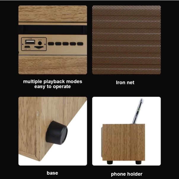 Bluetooth zvucnik Kisonli G11a braon - 224798