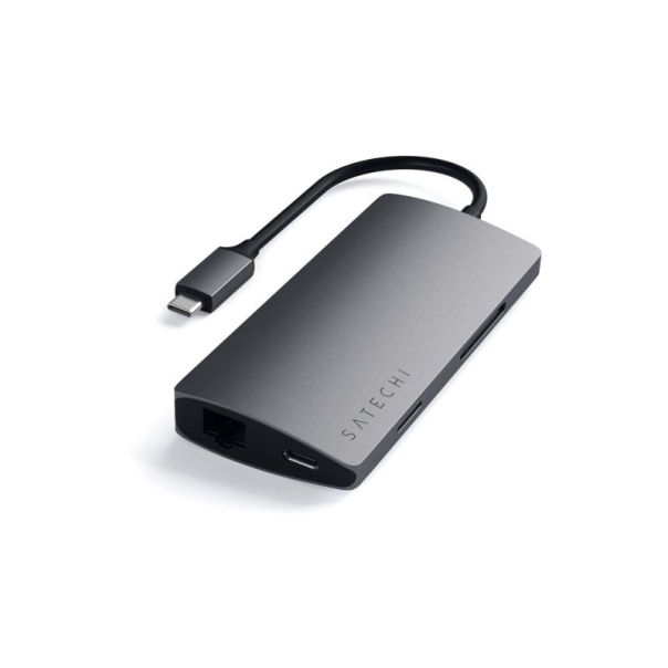 SATECHI Adapter Aluminium TYPE-C Multi-Port - 134020