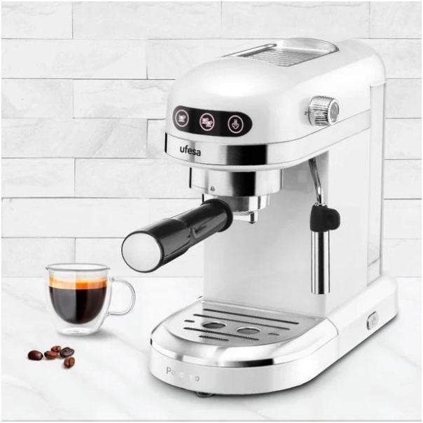 UFESA Aparat za esspreso kafu Palermo, bela - 8422160054600