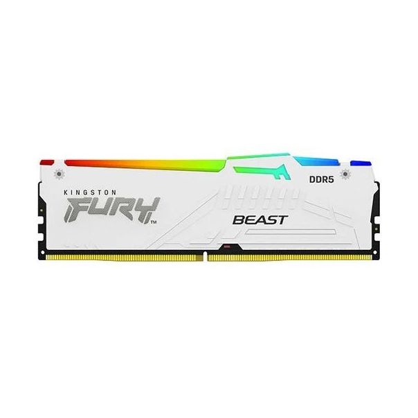 Memorija DDR5 64GB (2x32GB) 5600MHz Kingston Fury Beast White Expo KF556C36BWEAK2-64 - EP2704087