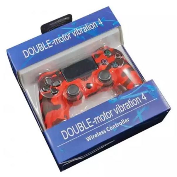 Bežicni gamepad Gembird JPD-Wireless-Thrillershock PC/PS4 RED CAMO - 39665