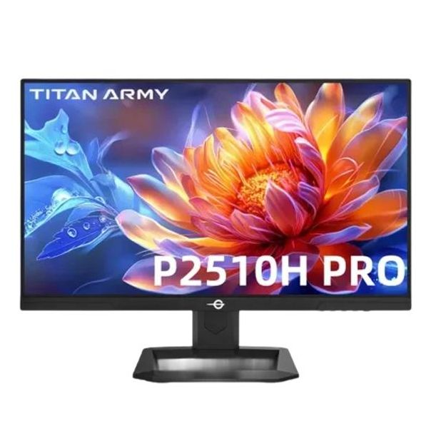 TITAN Monitor 24 Army P2510H-PRO IPS FHD1ms 320Hz HDMI DP HDR400 FreeSync G-Sync - P2510H-PRO