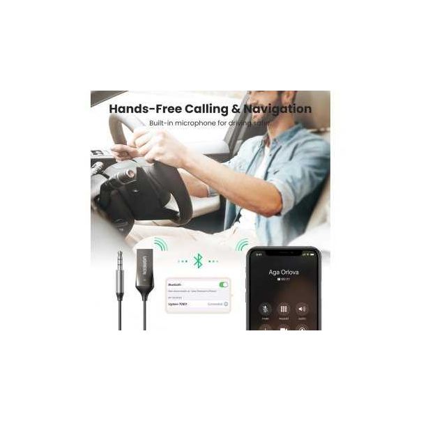 UGREEN Auto BT 5.0 audio + mikrofon Receiver CM309 - 134586